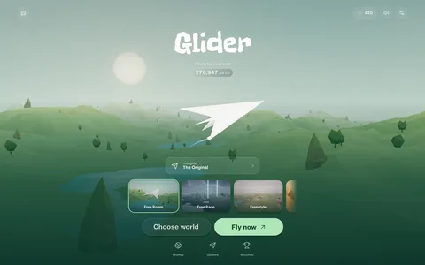 Screenshot of Glider